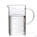 Taza medidora de vidrio de grado alimenticio con alto contenido de borosilicato (500 ml)